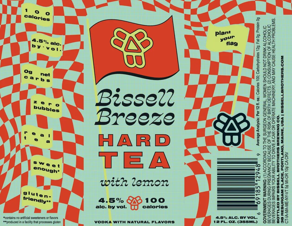 Label: Bissell Breeze — Hard Tea