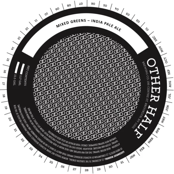 Label: Other Half Brewing CO. — Mixed Greens