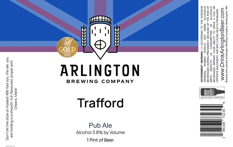 Label: Arlington Brewing Company — Trafford