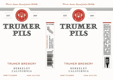 Label: Trumer Pils