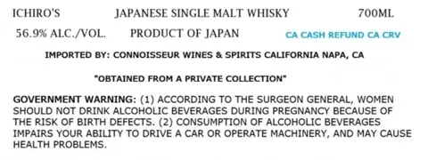 Label: Ichiro's — Card