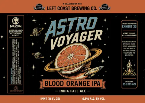 Label: Melvin Brewing — Astro Voyager