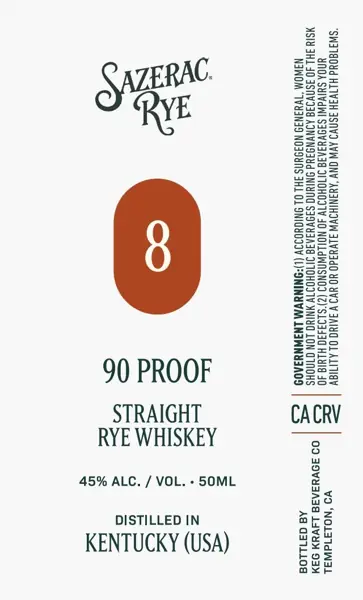 Label: Sazerac