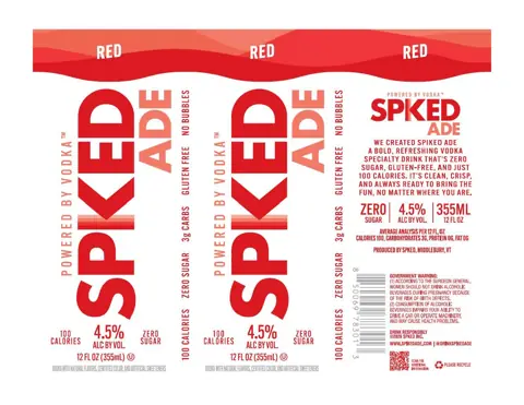 Label: Spked Ade — Red