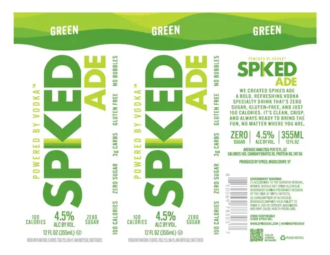 Label: Spked Ade — Green