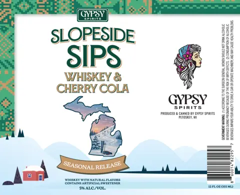 Label: Slopeside Sips — Seasonal Release