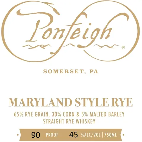 Label: Ponfeigh — Maryland Rye
