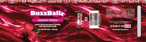 Label: Buzzballz — Jamaica Fresca