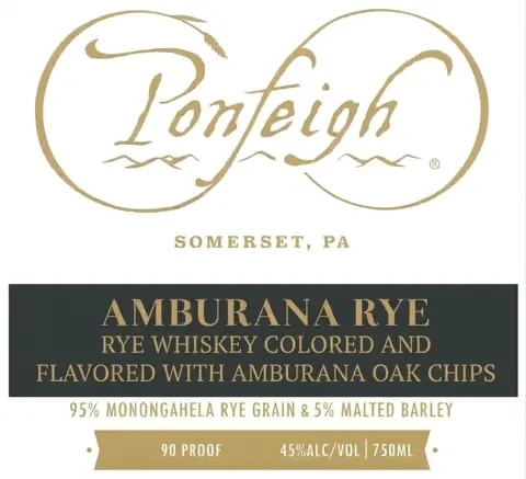 Label: Ponfeigh Distillery LLC — Amburana Rye