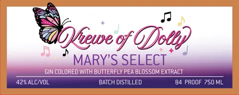 Label: Woody Creek Distillers — Krewe of Dolly
