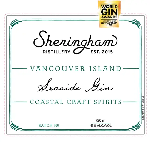 Label: Sheringham Distillery