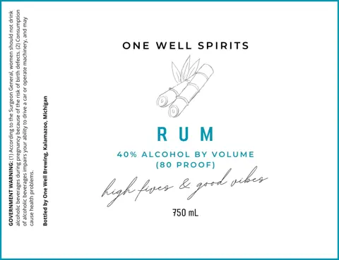 Label: One Well Spirits