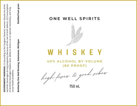 Label: One Well Spirits