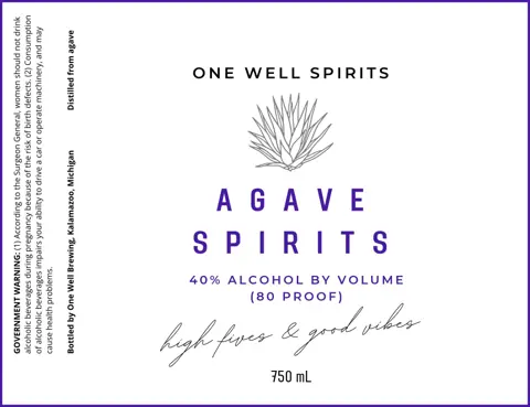 Label: One Well Agave