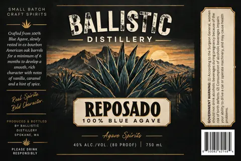 Label: Ballistic Distillery
