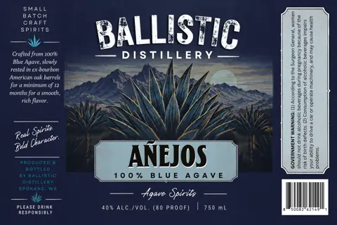 Label: Ballistic Distillery