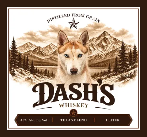 Label: Dash's Whiskey