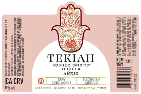 Label: Tekiah Kosher Spirits