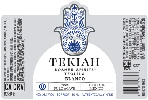 Label: Tekiah Kosher Spirits