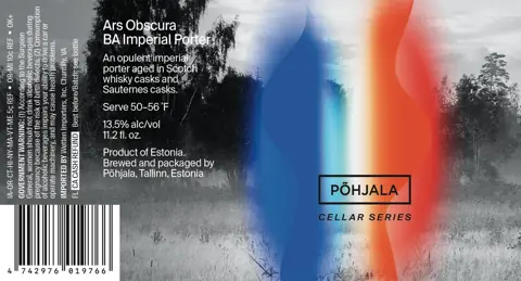 Label: PÕHJALA — Ars Obscura Imperial Porter