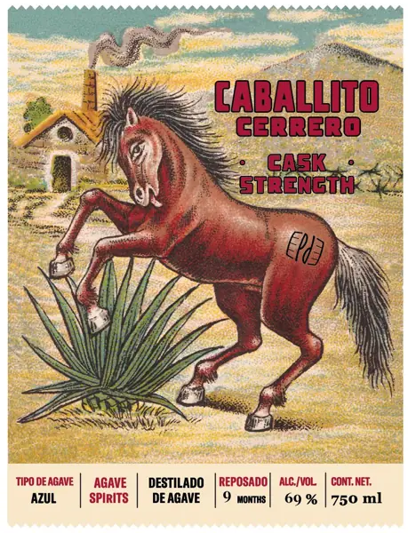 Label: Caballito Cerrero — Cask Strength Azul Reposado