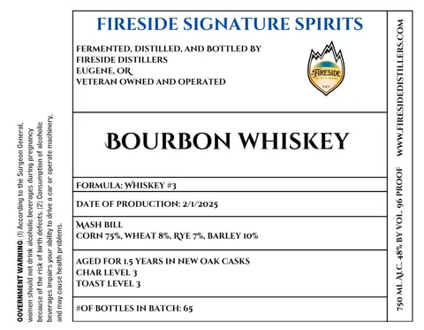 Label: Fireside Signature Spirits