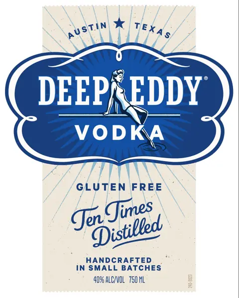 Label: Deep Eddy — 80 Proof