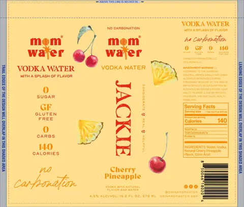 Label: Mom Water — Jackie