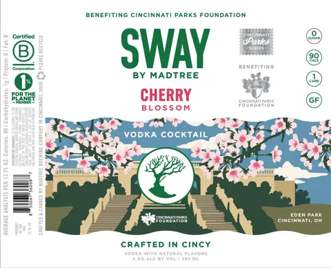 Label: Sway By Madtree — Cherry Blossom