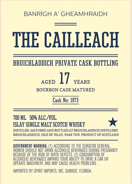 Label: The Cailleach — Banrigh A' Gheamhraidh