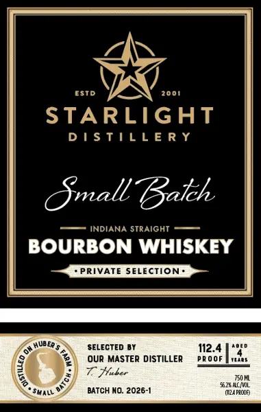 Label: Starlight Distillery — Small Batch