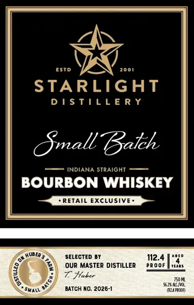 Label: Starlight Distillery — Small Batch