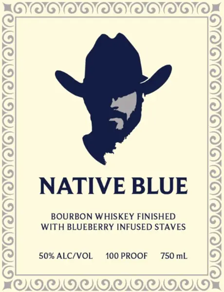 Label: Native Blue — Kentucky Artisan Distillery