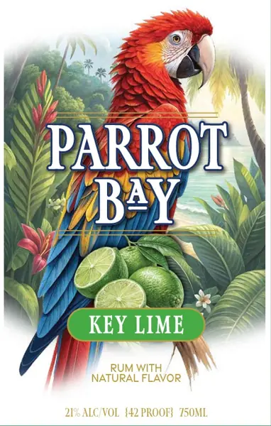 Label: Parrot Bay — Key Lime