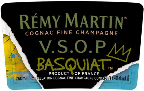 Label: Remy Martin — V.S.O.P Basquiat