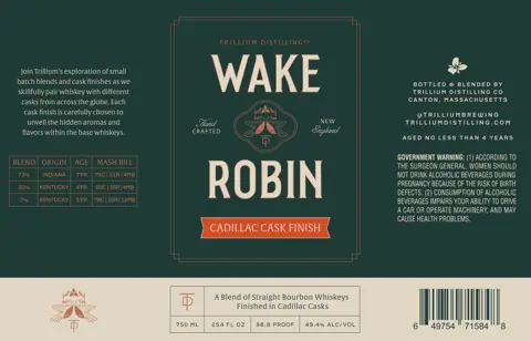 Label: Trillium Distilling CO