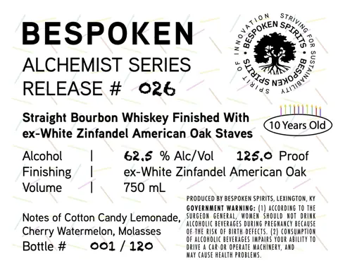 Label: Bespoken — Alchemist Series