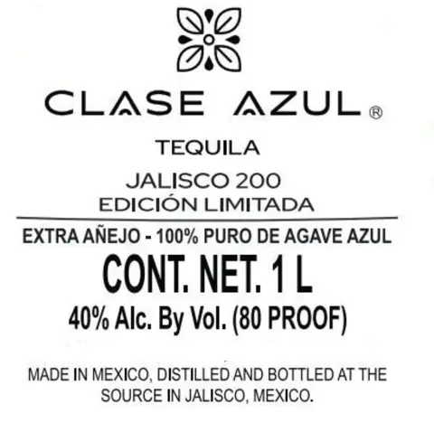 Label: Clase Azul