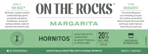Label: On the Rocks — Margarita