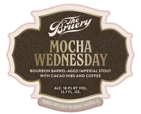 Label: The Bruery — Mocha Wednesday