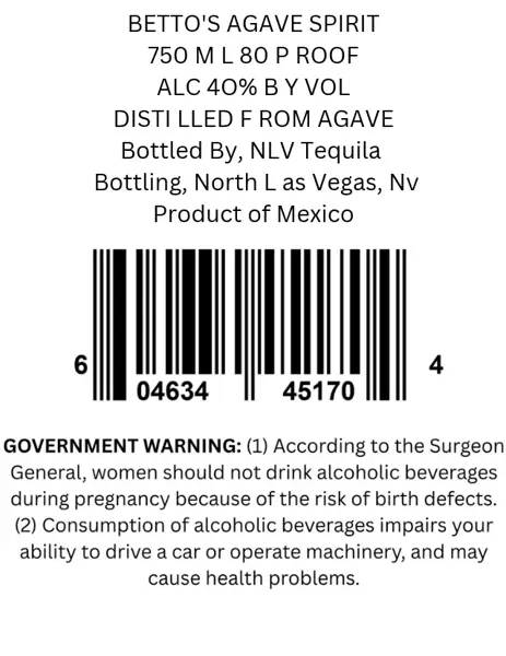 Label: Betto's