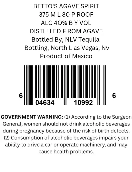 Label: Betto's
