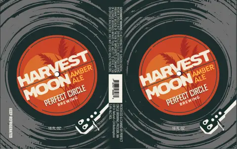 Label: Harvest Moon Amber Ale