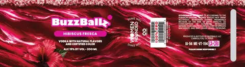 Label: Buzzballz — Hibiscus Fresca