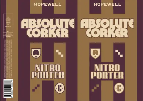 Label: Hopewell Brewing — Absolute Corker