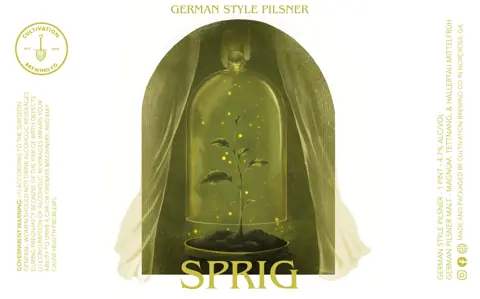 Label: Cultivation Brewing CO. — Sprig