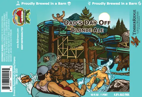 Label: Dad's Day Off Blonde Ale
