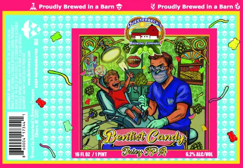 Label: Bentist Candy — Juicy IPA