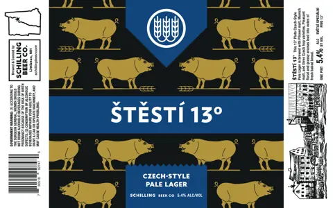 Label: Schilling Beer CO. — Stesti 13