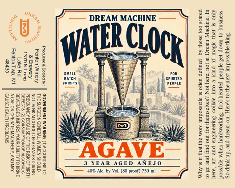 Label: Dream Machine — Water Clock